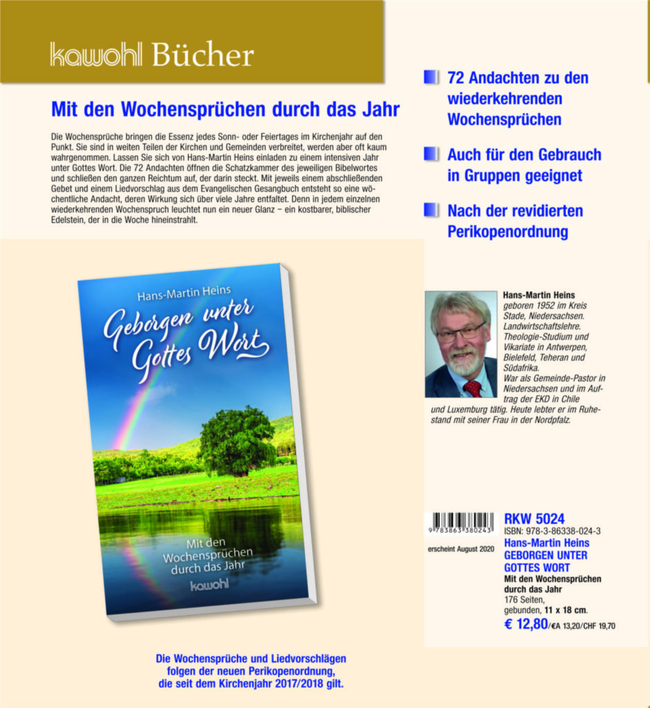 Buchtipps - Geborgen unter Gottes Wort