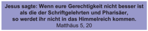 Ethik und Lebensbewältigung - Matthäus 5