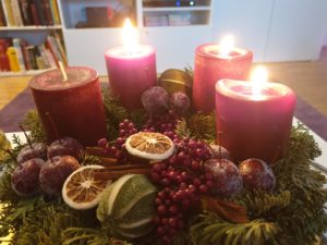 Atem holen im Advent - 3 Kerzen