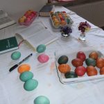 Ostern-4-Ostereier beschriften mit Stift und Bibel