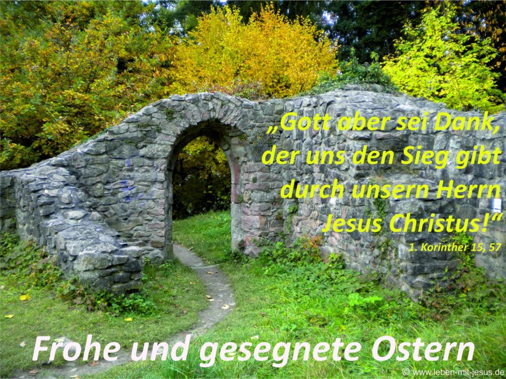 e-cards Ostern-Tor im Frühling