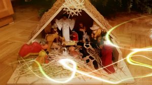 Predigt zu Lukas 2,7-11 4 Advent Weihnachtspredigt Krippe Holzkrippe Krippenfiguren Geburt Jesus Christus Predigten zum Lesen