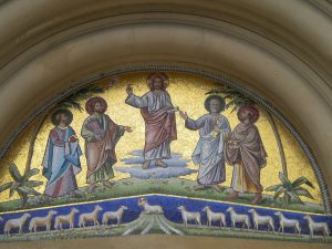 Predigt zu 5. Mose 7 Jesus Kirchenportal