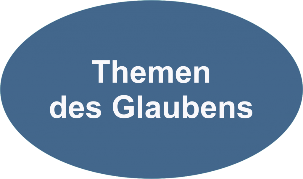 Jesus-Themen des Glaubens zum Leben mit Jesus