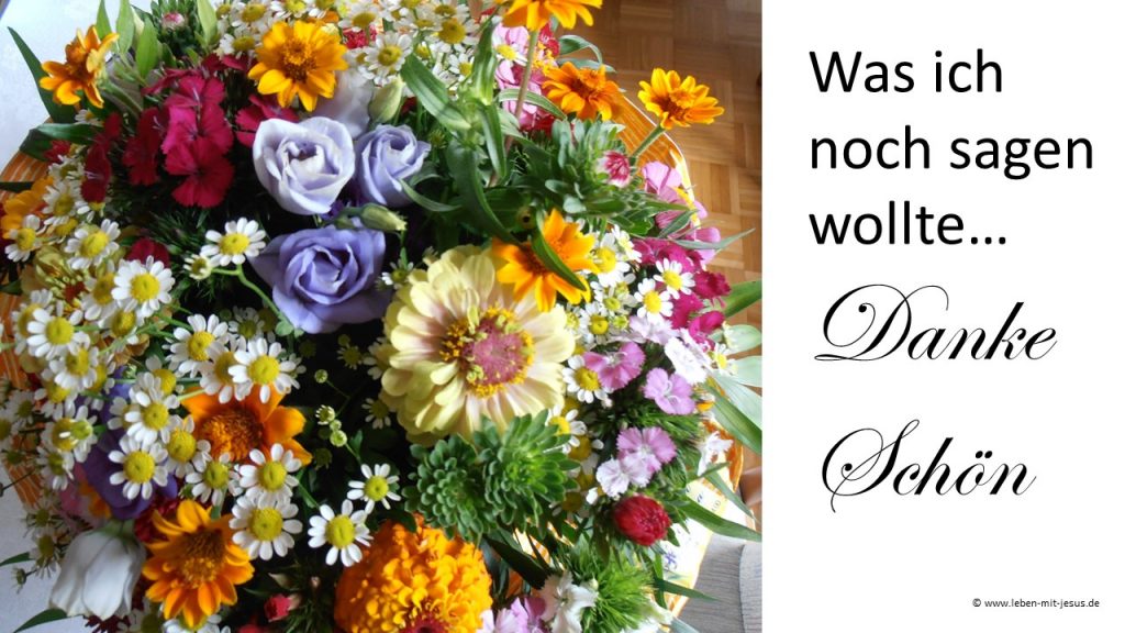 e-cards Danke Dankeschön e-cards mit Blumen Blumenstrauß ich danke dir