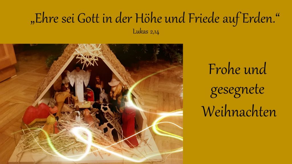 e-cards Weihnachten christliche e-cards Krippe