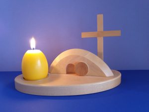 Predigt zu Matthäus 28,1-6 Lukas 18 Markus 12, 1-12 Kirchliche Feiertage Ostern Osterkrippe Auferstehung Jesus Christlicher Glaube zu Ostern was feiern wir Ostern Das Grab ist leer