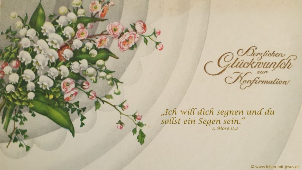e-cards zur Konfirmation christliche e-cards e-cards mit Bibelversen nostalgische e-cards e-cards mit Blumen