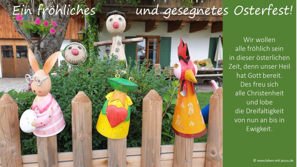 e-cards zu Ostern christliche e-cards mit Bibeltexten Bibelversen Bibelsprüchen lustige e-cards fröhliche e-cards Frühling