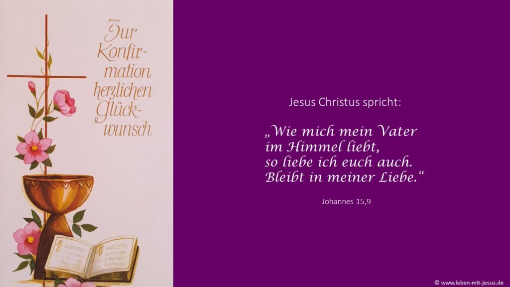 e-cards Konfirmation Sprüche Segenswünsche modern retro Glückwunschkarte Bibelverse schön Bibelspruch wie früher