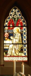 Predigt zu Apostelgeschichte 1,8 3. Sonntag nach Trinitatis Jesus Christus Ich bin bei dir immer Kirchenfenster Emmausjünger 