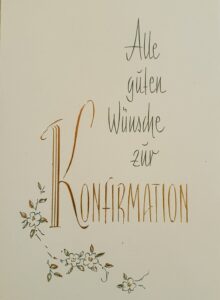 Predigt zu Lukas 22,32 Silberne Konfirmation Glückwunsch zur Konfirmation 