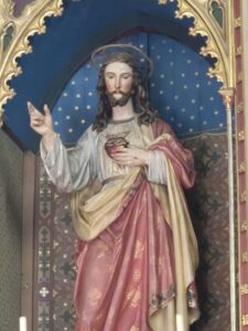 Predigt zu Römer 12,21 17 Sonntag nach Trinitatis Jesus Christus Gut Böse Christusfigur in Südtirol Villnösstal Teis